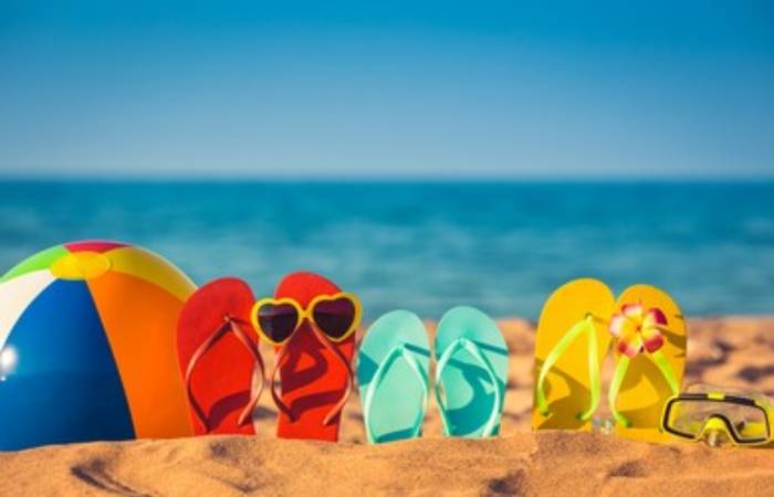 beach flip flops
