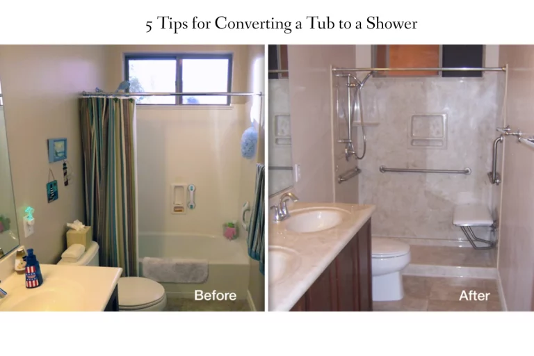 Tips for Converting a Tub to a Shower