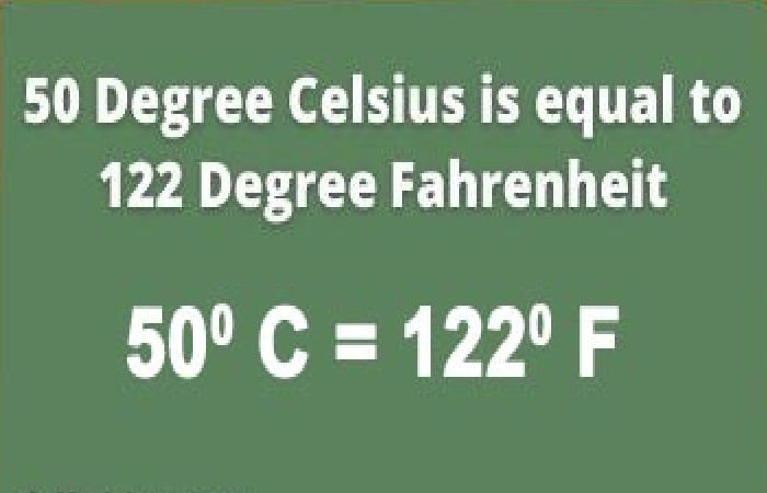  50c to f