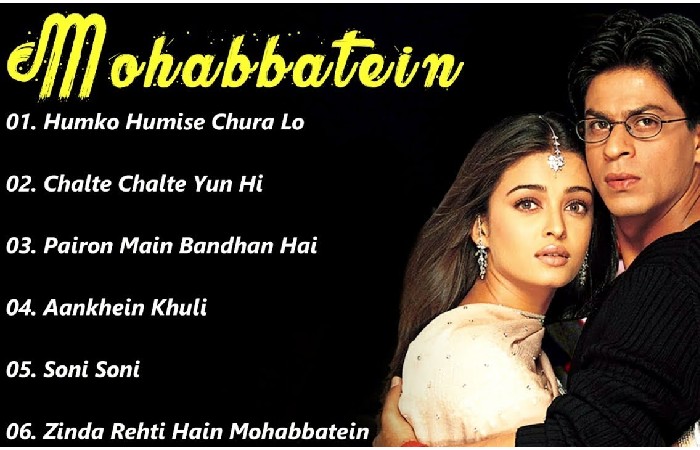 mohabbatein full movie songs