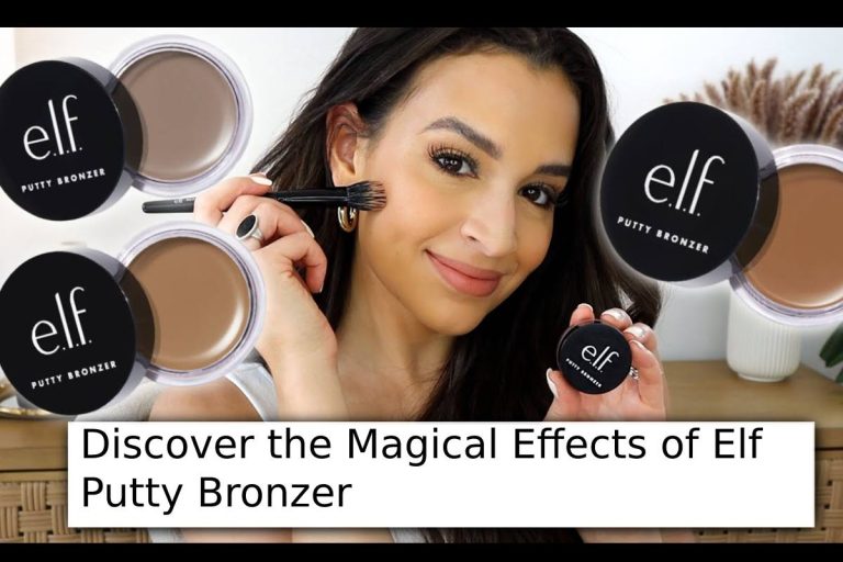 Magical Benefits of Elf Putty Bronzer
