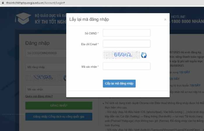 Method 1: Using The Account They Have Authorise And Registered, Candidates Search The Ministry Of Education And Training's Exam Management System.