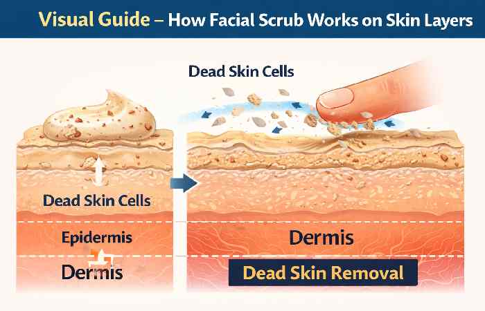 facial scrub works