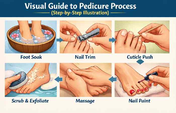 pedicure process
