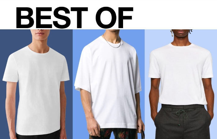 the best white t shirts for men's