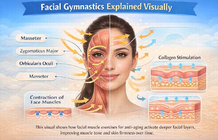 facial muscle exercises for anti-aging