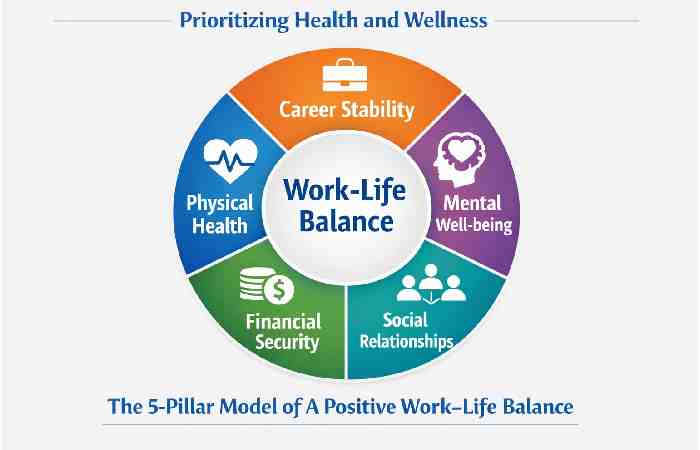 model of a positive work life balance