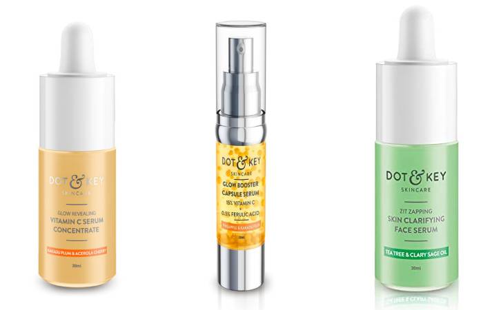 types of dot & key serum