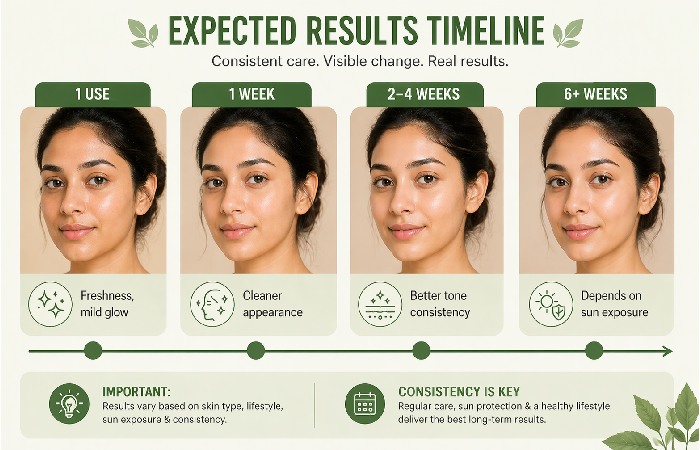 expected results timeline