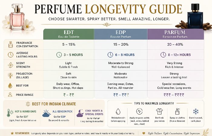 perfume longevity guide